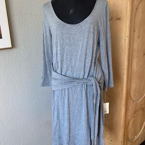 a new day Heather Gray Long Sleeve Dress